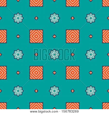 Seamless geometric pattern, perfect for fashion industry, home decor, textiles, paper products, prints etc.