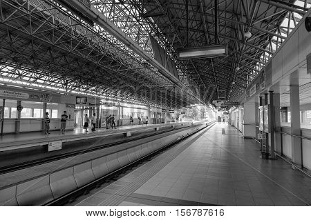 Railway In Manila, Philippines