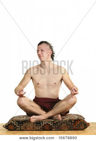 eine junge ManÃ ¢?s meditatio