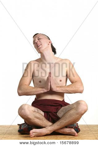 eine junge ManÃ ¢?s meditatio