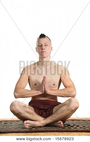 eine junge ManÃ ¢??s meditatio