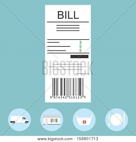 Paying Bills Concept