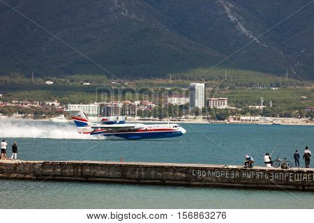 Take-off Of Aircraft From A Surface Of The Water