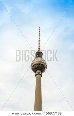 Tv tower or Fersehturm in Berlin,Germany