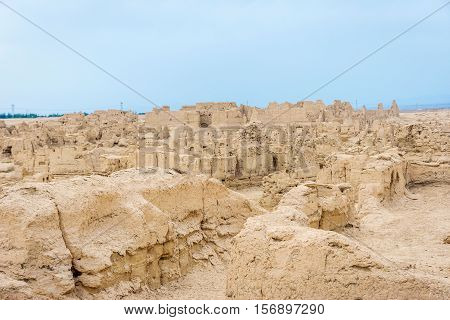 Jiaohe Ancient Ruins, Turpan, China