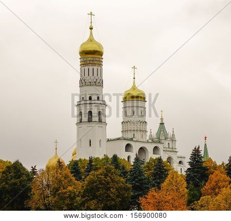 St. Basils Cathedral On Red Square In Moscow