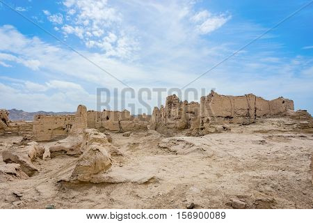 Jiaohe Ancient Ruins, Turpan, China