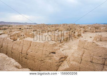 Jiaohe Ancient Ruins, Turpan, China