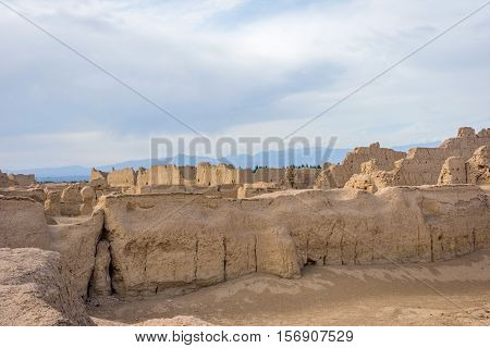 Jiaohe Ancient Ruins, Turpan, China