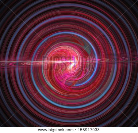 Abstract fractal image. Desktop wallpaper. Creative digital artwork.