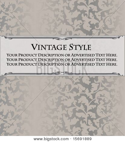 Styl Vintage tapety tagu lub etykiety szablon