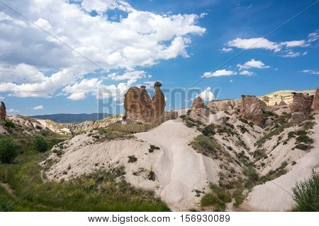 A rock formation known as 
