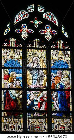 Stained Glass - Ascension Of Jesus