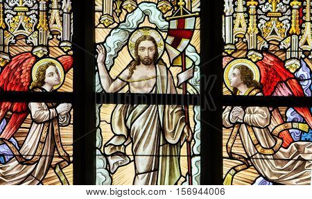 Stained Glass - Resurrection Of Jesus