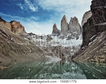 Mirador Las Torres, Torres del Paine, Chile