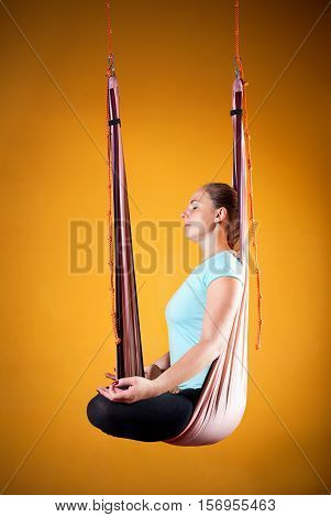 Aero Yoga In Hammock