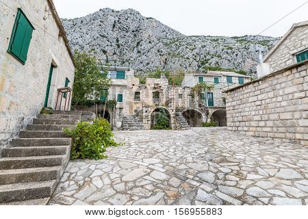 Tucepi is the typical Dalmatian village in the mountain Biokovo.