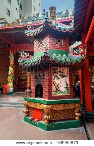 Guan Di Temple In Chinatown. Kuala Lumpur