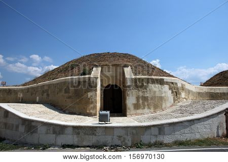 Fort of World War I in Gallipoli,Canakkale,Turkey.