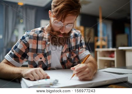 Making rough draft