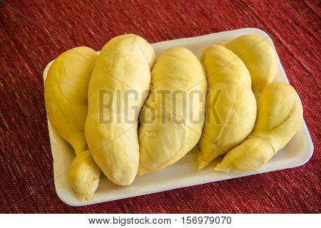 Durian king of fruits,Durian yellow fruit in Thailand