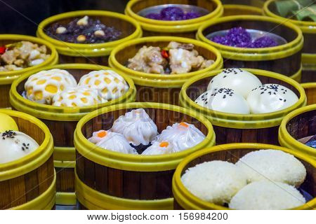 Traditional Chinese Steamed Buns