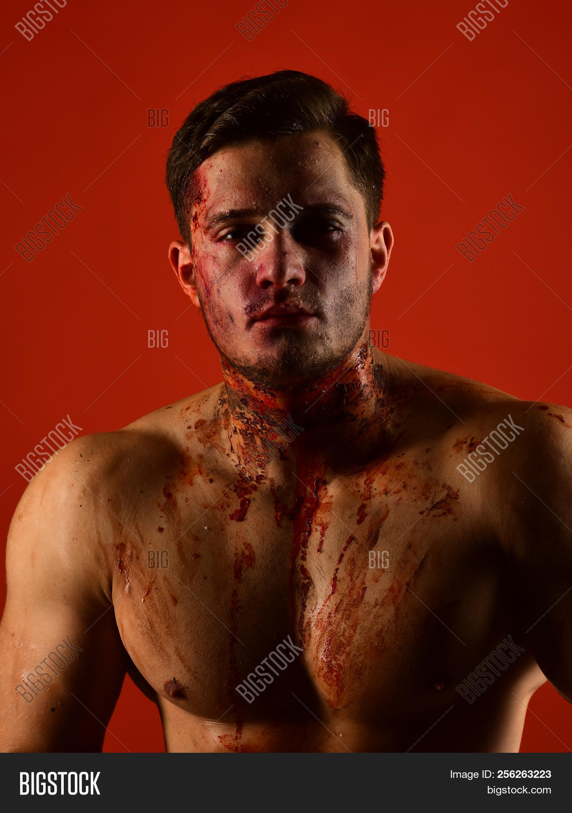 Serious face guy naked pic 365