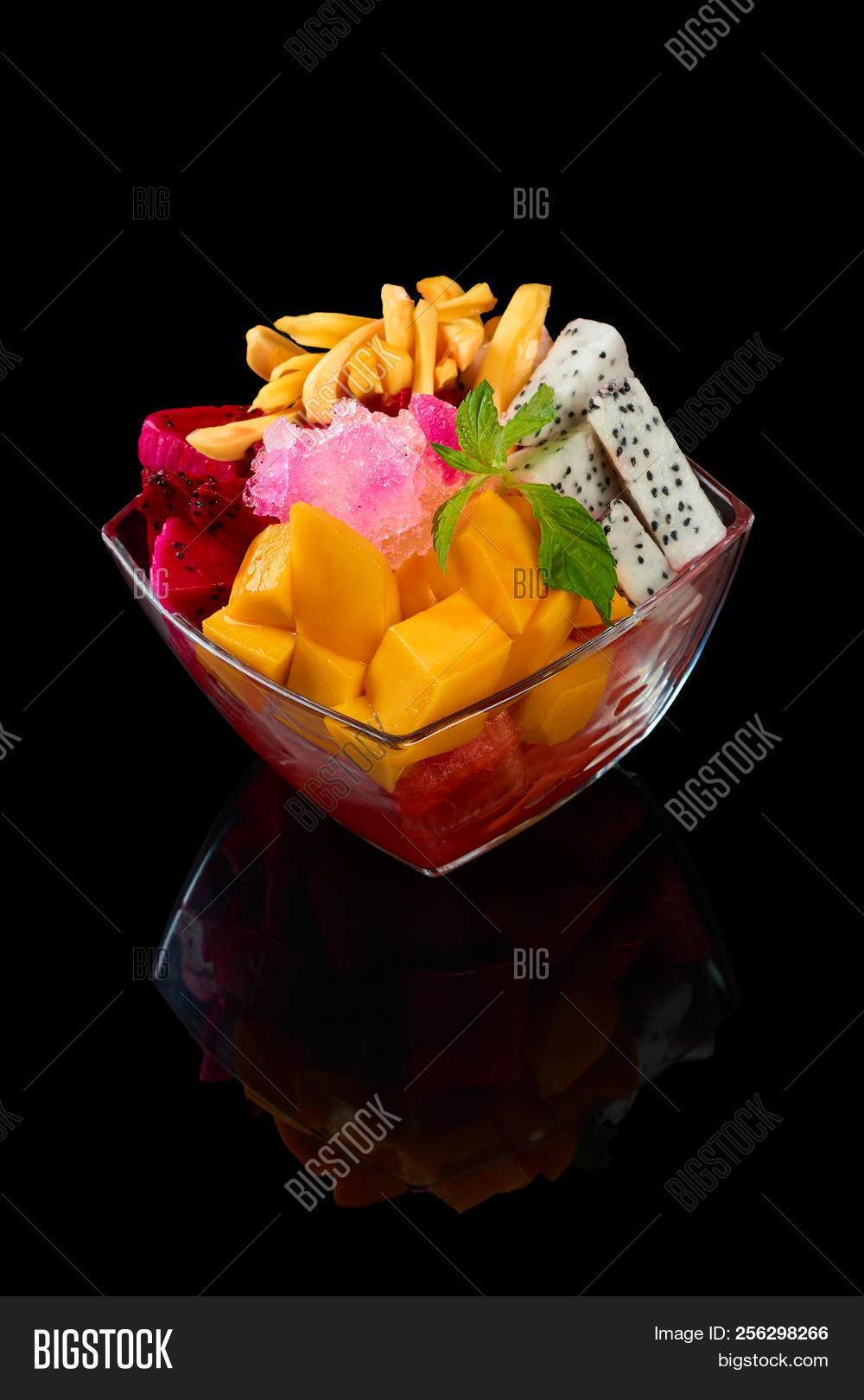 Glass Bowl Fruit Salad Image & Photo (Free Trial) Bigstock