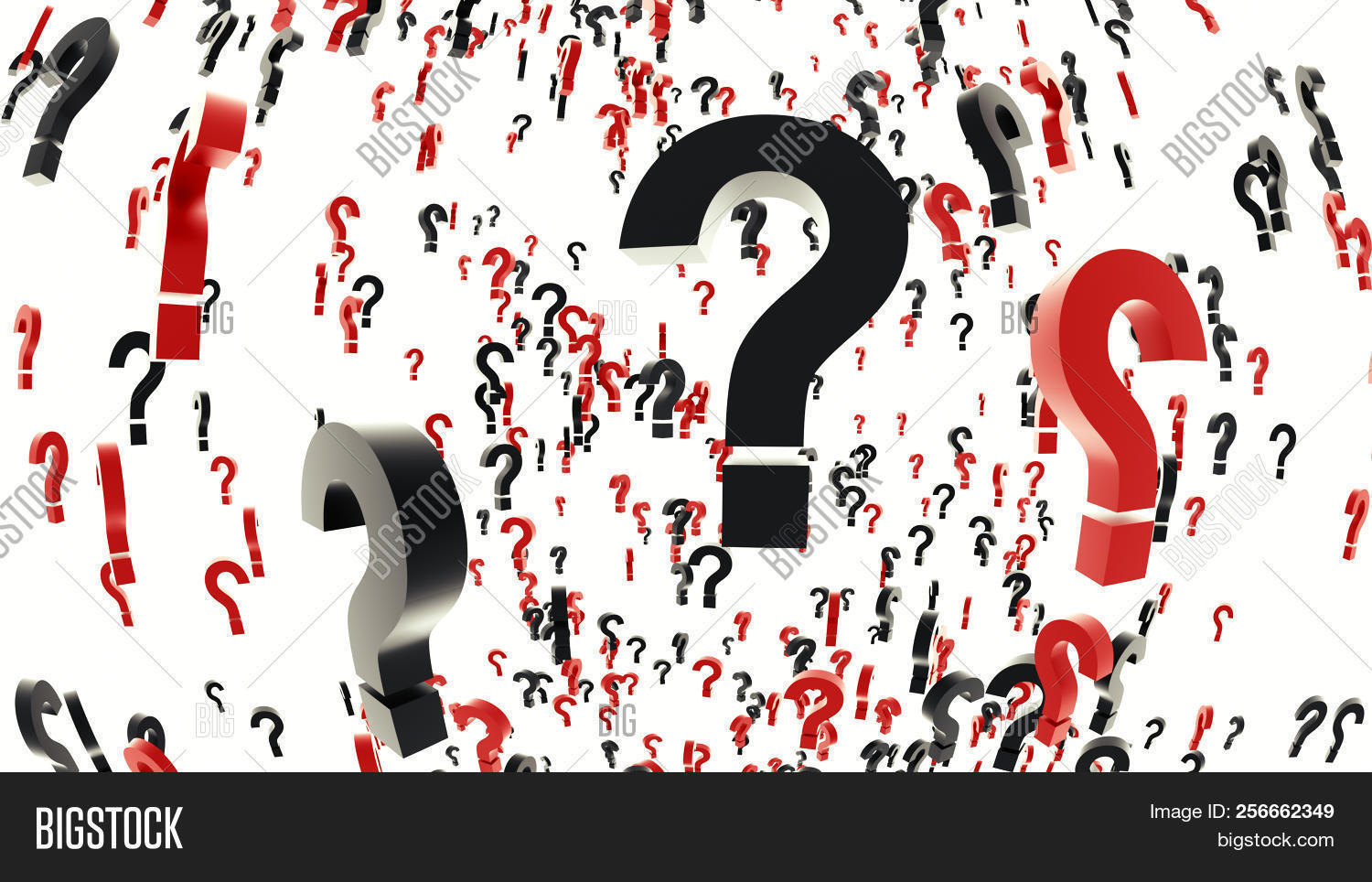 Black Red Question Image & Photo (Free Trial) | Bigstock