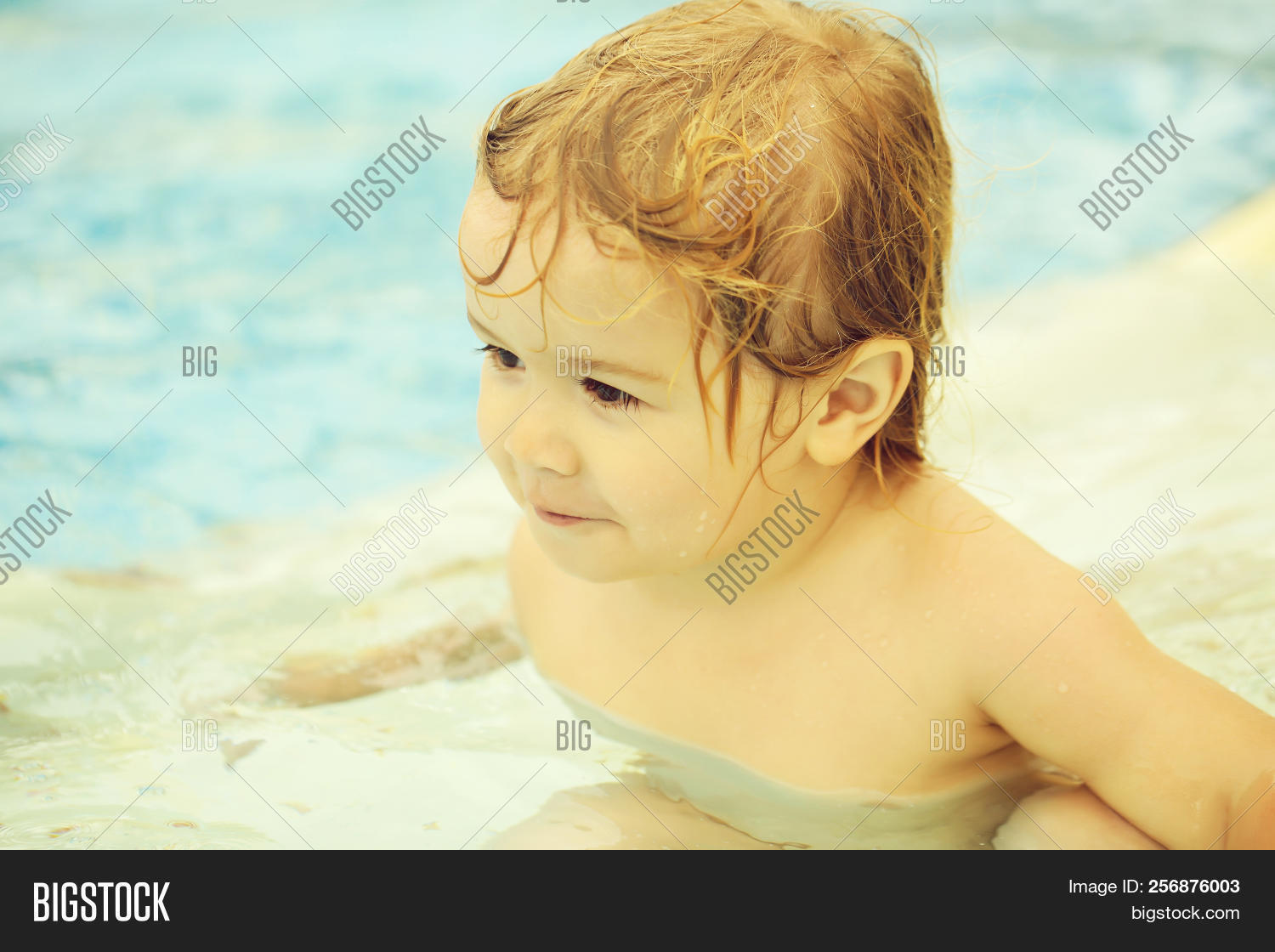 Cute Baby Boy Wet Image & Photo (Free Trial) | Bigstock