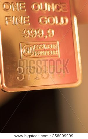Gold Bullion Ingot 999.9 Bar