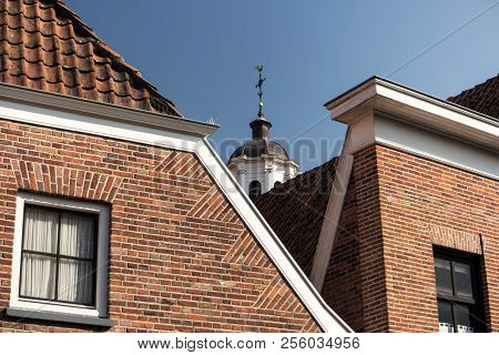 Ootmarsum, Netherlands - July 31, 2018: Ootmarsum Is A Town In The Dutch Province Of Overijssel. It