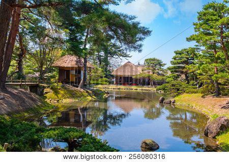 Tokyo, Japan - April 19 2018: Oyakuen Medicinal Herb Garden First Established In The 1380S, There Ar