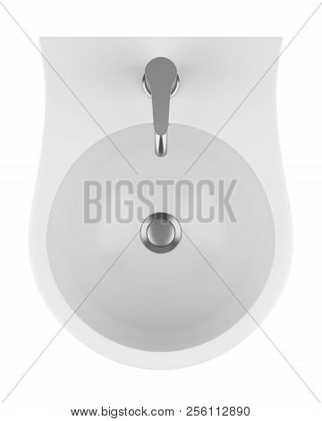 Top View Ceramic Bidet Image Photo Free Trial Bigstock