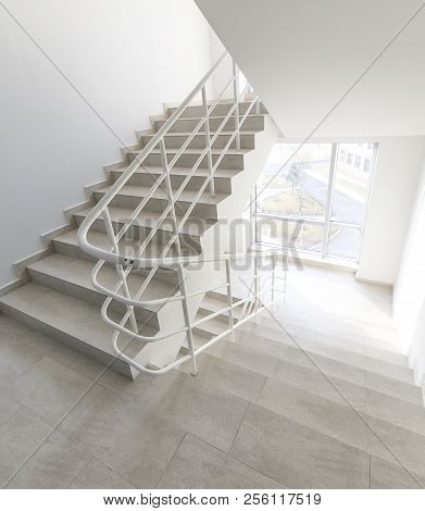 Staircase - Emergency Exit In Hotel, Close-up Staircase, Interior Staircases, Interior Staircases Ho
