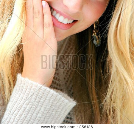Blondine skønhed