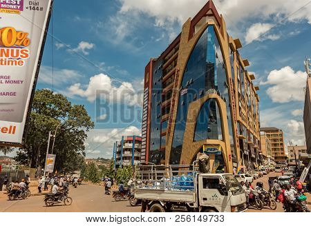 Kampala, Uganda - April 28, 2017: Hardware City Hardware City Is An Area In The Center Of Kampala Wh