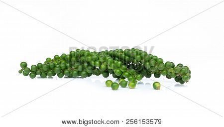 Pepercorn Isolated On White Background. Food Concept