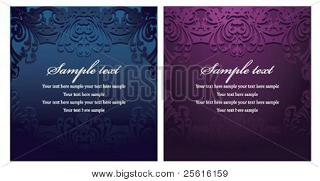 Vintage sablon háttér