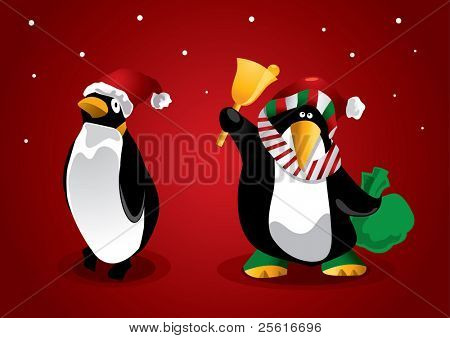 Christmas pingvin