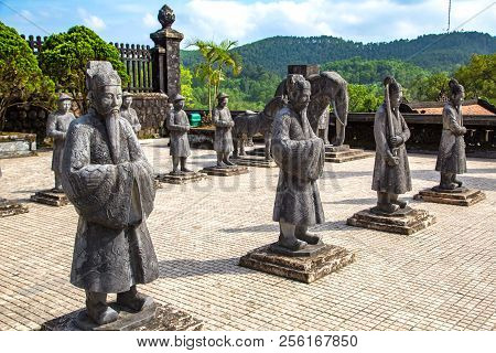 Tomb Of Khai Dinh In Hue, Vietnam