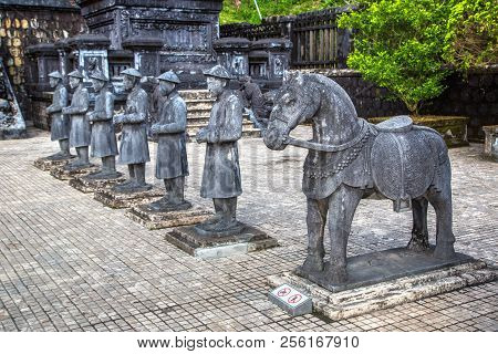 Tomb Of Khai Dinh In Hue, Vietnam