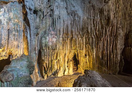Cave In Halong Bay, Vietnam