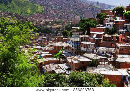  Famous District 13 in Medellin, Colombia, South America