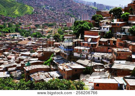  Famous District 13 in Medellin, Colombia, South America