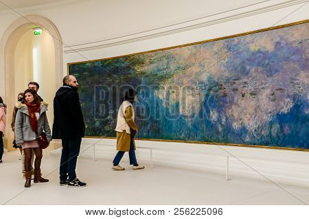 Editorial Picture Of Orangerie Museum In Paris City, Taken 25 12 2018