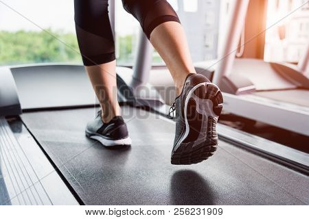 Woman Running Exercise