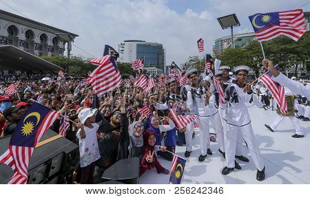 Celebrating The 61Th Anniversary Of Independence Or Merdeka Day