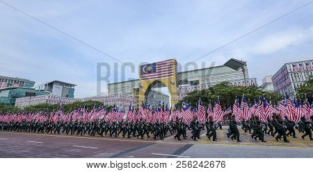 Celebrating The 61Th Anniversary Of Independence Or Merdeka Day