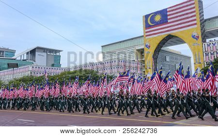 Celebrating The 61Th Anniversary Of Independence Or Merdeka Day
